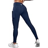 ICTIVE Women Workout Pants with Tummy Control High Waist Tight Fit Yoga Running Pilates Fitness Leggings with Pockets