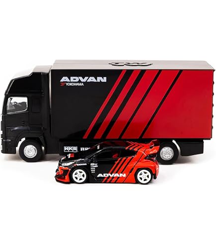 Amazon.com: Tarmac Works Yaris #87 Red and White with Black Top