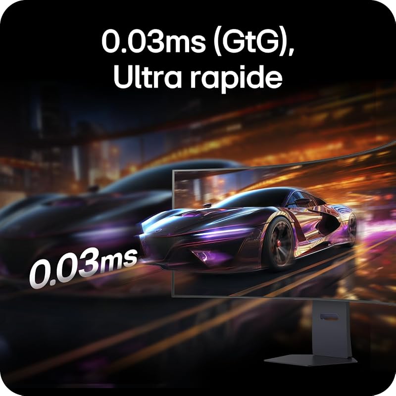 Ultragear | Écran Gaming OLED 45" 5K2K | Dual Mode 165Hz330Hz 0,03ms
