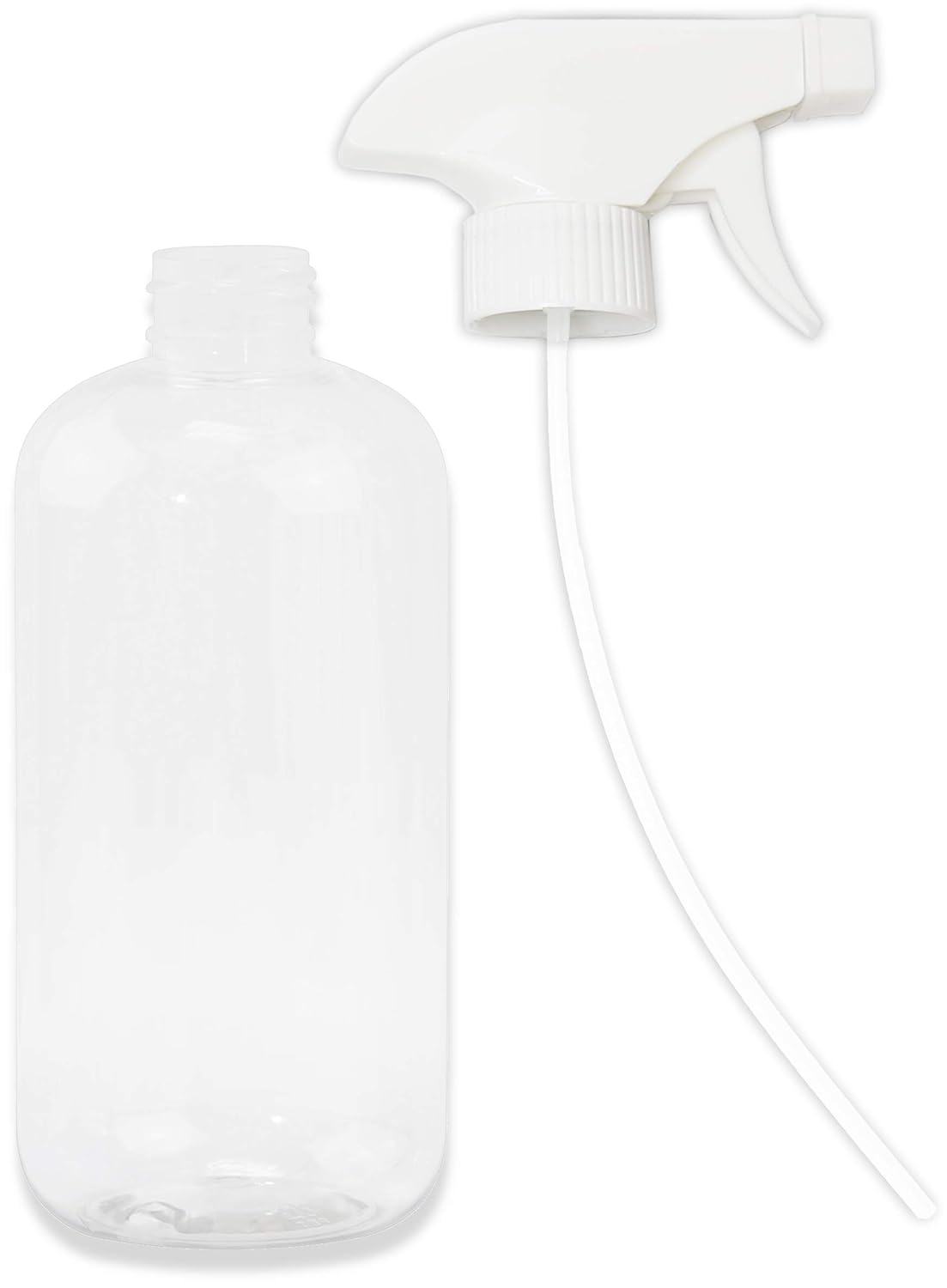 3 Pack - EPAuto Heavy Duty Chemical Resistant Bottles with Sprayer (16 oz), Clear: Industrial & Scientific