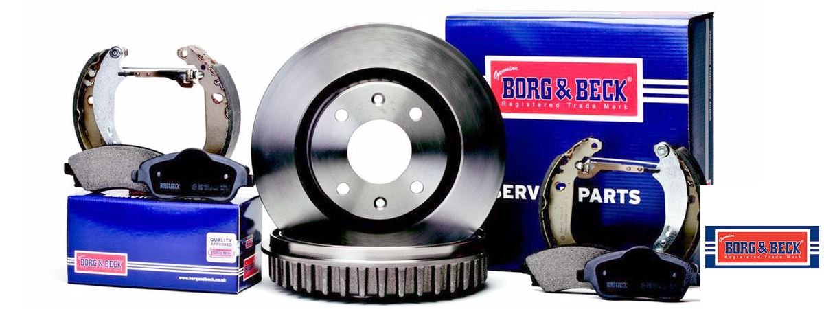 Borg & Beck BBD4874 Brake Disc Pair To Fit Ford Capri 2 8i