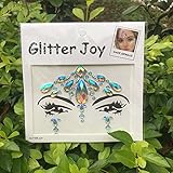 DaLin Face Gems Rave Festival Jewels Crystals Bindi Rainbow Tears Rhinestone Temporary Tattoo Face Rocks SFA001