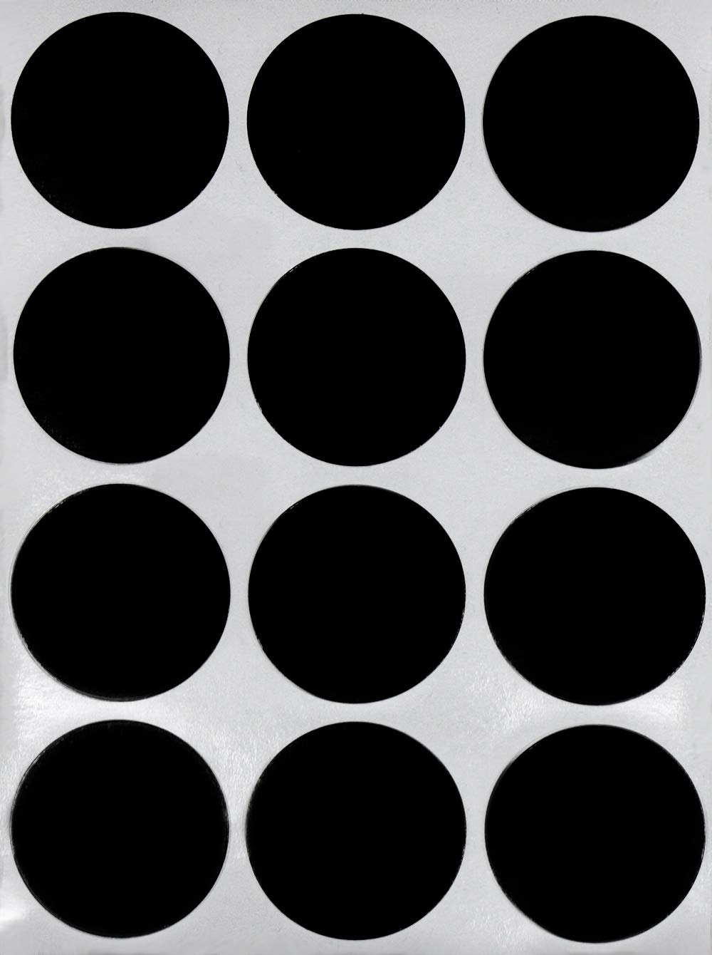 Royal Green Black Color Code Stickers for Box Labeling 38mm 3.8cm 180 Pack