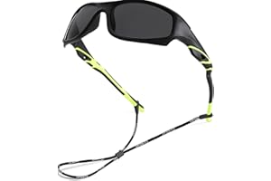 NULOOQ Kids Baseball Polarized Sunglasses – Unbreakable Flexible Youth Sports Sunglasses for Boys Girls Age 4-12