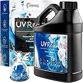 OSBANG 1000g UV Resin, Crystal Clear for Beginners and Professionals, UV Resin Hard Type Kit for Jewelry Making, Earrings, DIY Craft