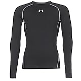 Under Armour Men's HeatGear Long Sleeve, Black