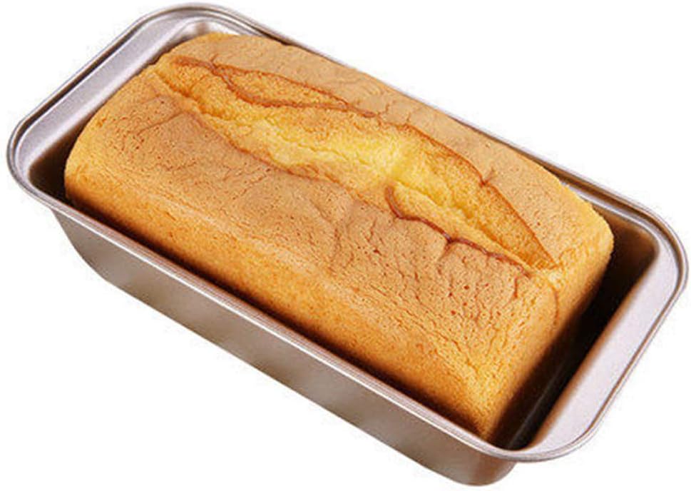 Leikance Rectangle Toast Mold,Carbon Steel Baking Bread Pan Non-Stick Loaf Pan Pastry Baking Mold
