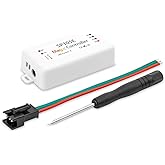 BTF-LIGHTING Wireless Bluetooth Controller SP105E iOS/Android APP for WS2811 WS2812B WS2815 WS2813 WS2801 SK6812 WS2815 SK9822 APA102 etc LED Strip Pixel Fairy String Module Panel Light