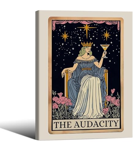 Amazon.com: Kroey Nine of Pentacles Tarot Card Poster, Art Print