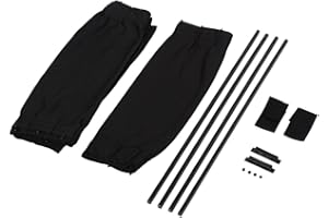 Car Window Sun Shade, UV Protection & Privacy, Retractable Privacy Curtain, 2-Pack, Easy Installation, Vehicle Interior Acces