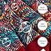 wantdo Women's Flower Print Swimsuit High Waisted Bathing Suit WineRed US 4-6