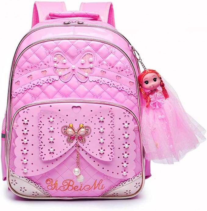 ZLJMM Children School Bags for Girls Backpack Kids Printing Backpacks