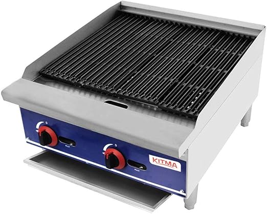 Amazon Com Commercial Countertop Radiant Charbroiler Kitma 24