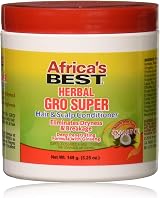 Africa's Best Gro Herbal Super 5.25oz Hair & Scalp Conditioner view 1