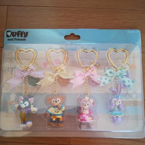 Amazon ハートウォーミングデイズ キーチェーン キーホルダーセット まとめ ダッフィー フレンズ ディズニーシー おもちゃ ホビー