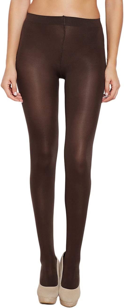 GOLDEN GIRL Women's/Girls Woolen Fur Lined Stockings(151101_Brown)