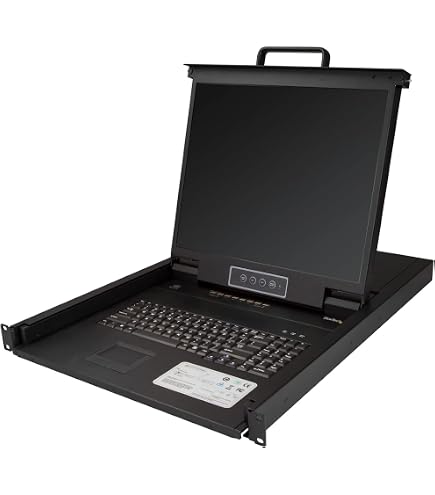 Amazon.com: StarTech.com Rackmount KVM Console - Single Port VGA