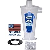 Oneida Air Systems Dust Deputy DIY Anti-Static Retrofit Cyclone Separator for Wet/Dry Shop Vacuums (DD DIY)