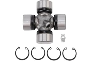 Driver Shaft Universal Joint Kit Replacement for 1 3 5 Series E87 E46 E60 X3 E83, Steel 24mm x 62mm Drive Shaft U Joint OEM 2