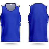 LTHYTY Reversible Mesh Blank Sports Basketball Jerseys Performance Athletic Scrimmage Jerseys Team Uniforms S-3XL