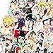 Lauren DAVISsdgsd Sexy Girls Anime Stickers, 100 Pcs PVC Laptop Stickers Luggage Suitcase Stickers,with Bunny Girls Bikini Girls Hot Lady Stickers Japanese Manga Character Stickers for Men Adult