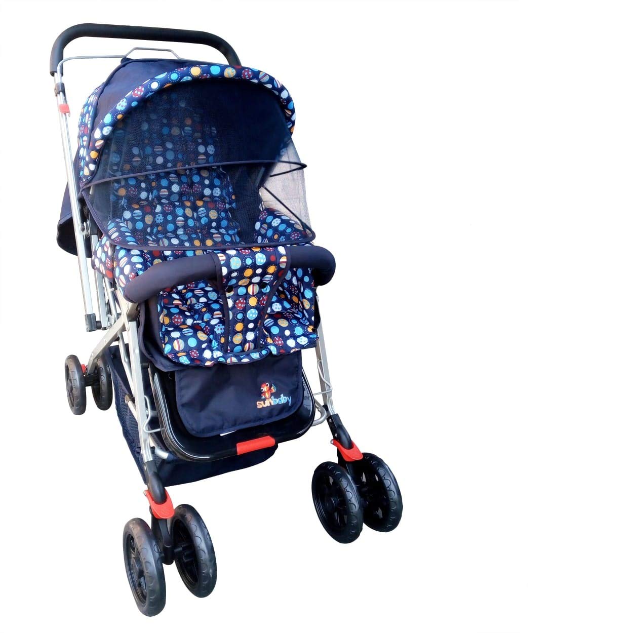 Buy Sunbaby Angel Baby Stroller/Pram for New Born 03 Years, Extra Wide