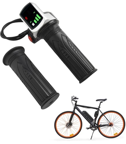 Empuñadura Del Acelerador Para Bicicleta Eléctrica - Mango Ergonómico, Antideslizante, Para E-Bikes Y Patinetes