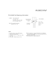 Chanzon IRLB8721 TO-220AB NMOS N-Channel Power