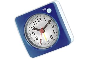 Modern Travel Alarm Clock Compactly & Travel Friendly with Easy to Read Time Display for Home, Hotel, or Camping Alarm