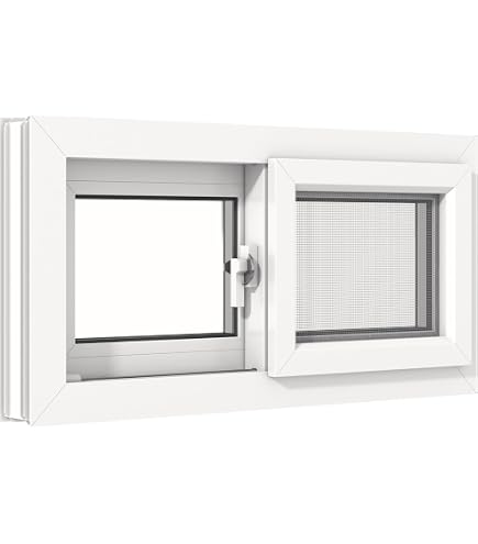 Custom-Sized Aluminum Sliding Window With Tempered Glass & Screen - Perfect For Basement, Shed, Bathroom, Or Chicken Coop