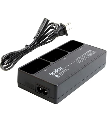 Amazon.com: Godox VC26T Triple Battery Charger Kit for Godox