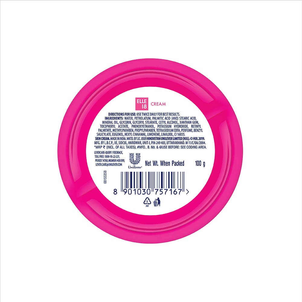 elle 18 moisturizer cream
