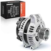 A-Premium Alternator, 12V 105A 7-Groove Pulley Clockwise | Compatible with Honda CR-V CRV 2007-2011, Civic 2006-2011, Accord 2003-2007, Element 2003-2011 &amp; Acura CSX 06-08, TSX 04-08
