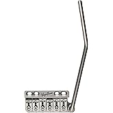 Vega-Trem VT1 Ultra-Trem Standard 6-Screw Stratocaster Guitar Tremolo Bridge For Strat No Mods Easy Installation (Satin, Right)