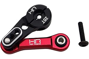 Hot Racing AON48SH25 Aluminum Fixed Link Steering with 25t Servo Arm