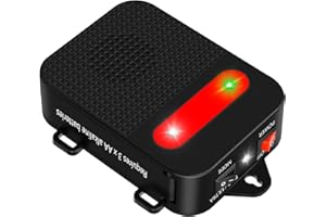 Angveirt Ultrasonic Rodent Repellent Under Hood Battery Operated Pest Repeller Humane Mouse Repellent for Car Engines Basement Garage Attic Rat Mice Deterrent 1 Pack