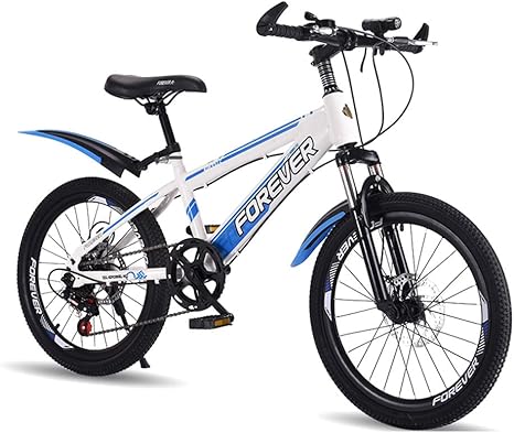 Amazon Co Jp 子供用自転車 マウンテンバイク 高い安全率 敏感なブレーキ 6 10 15歳 男の子と女の子 大きな子供用マウンテンバイク スポーツ アウトドア