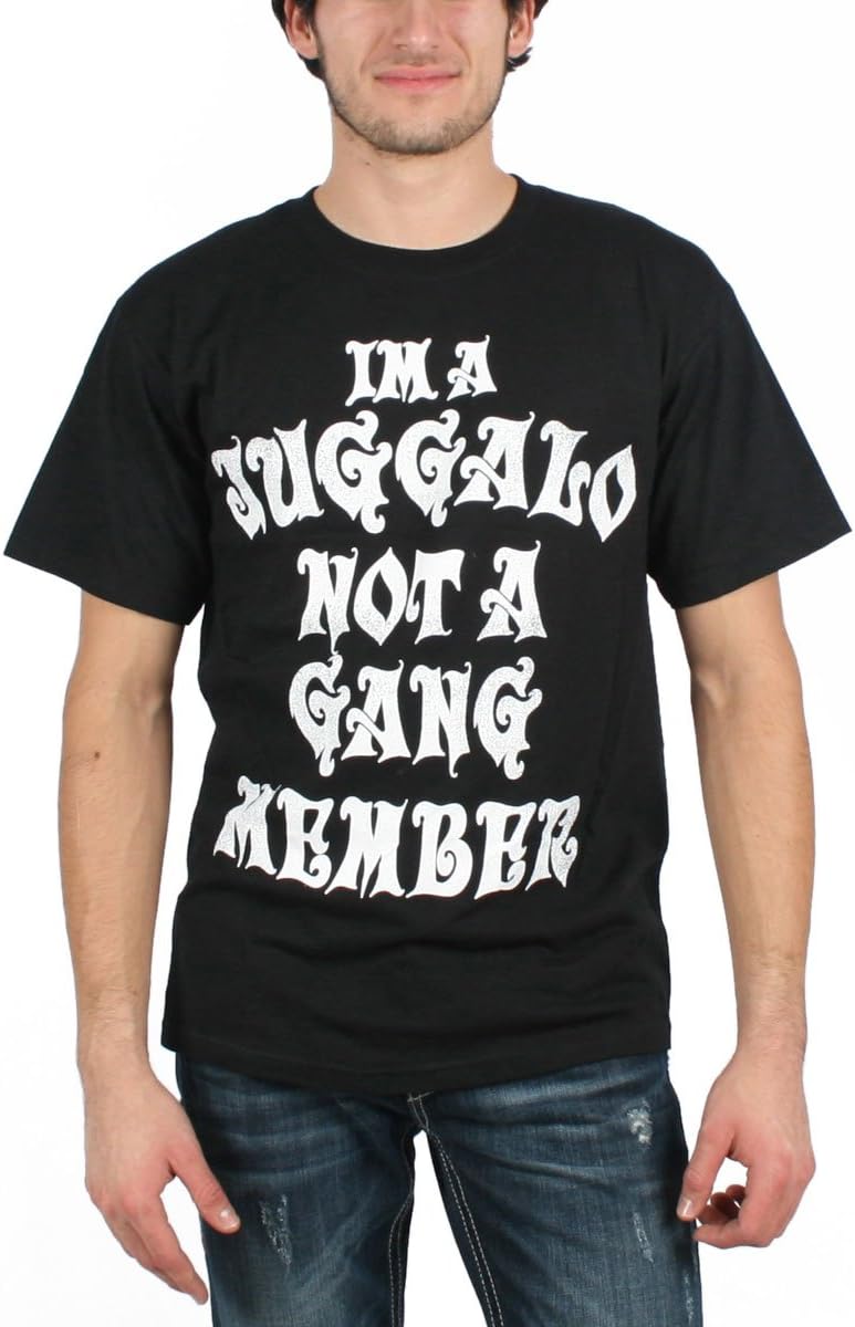 Insane Clown PosseMens Not a Gang Member T-Shirt in Black