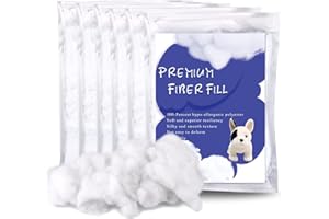 BUTUZE 32oz Premium Polyester Fiber Fill, High Resilience Fiberfill Stuffing for Craft, Crochet Animals, Part Pillow Comforter DIY, Recyclable
