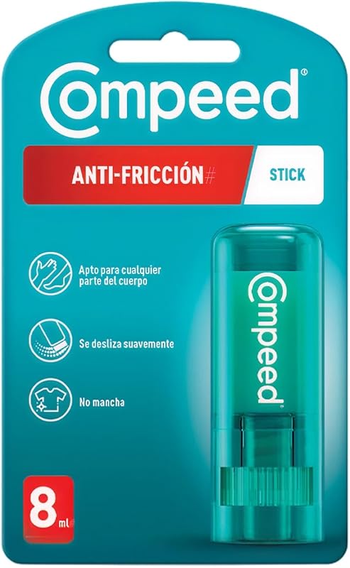 Stick Anti-fricción, Tratamiento Pies, Barra 8 ml