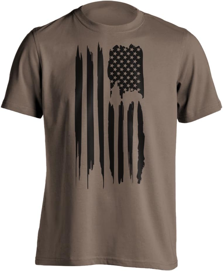 Dion Wear Black American Flag T-Shirt
