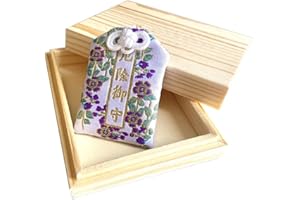 ARANCIONEANDQ Handmade Traditional Japanese Omamori Blessing Lucky Amulet for Good Luck/Health/Wealth/Expel Bad Luck Hanging Fortune Gifts for Women Men