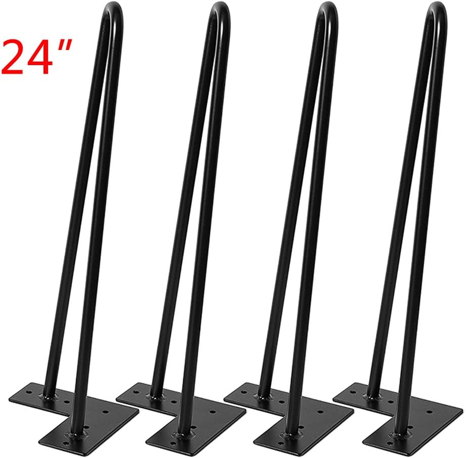 Best furniture metal legs 24 inchs