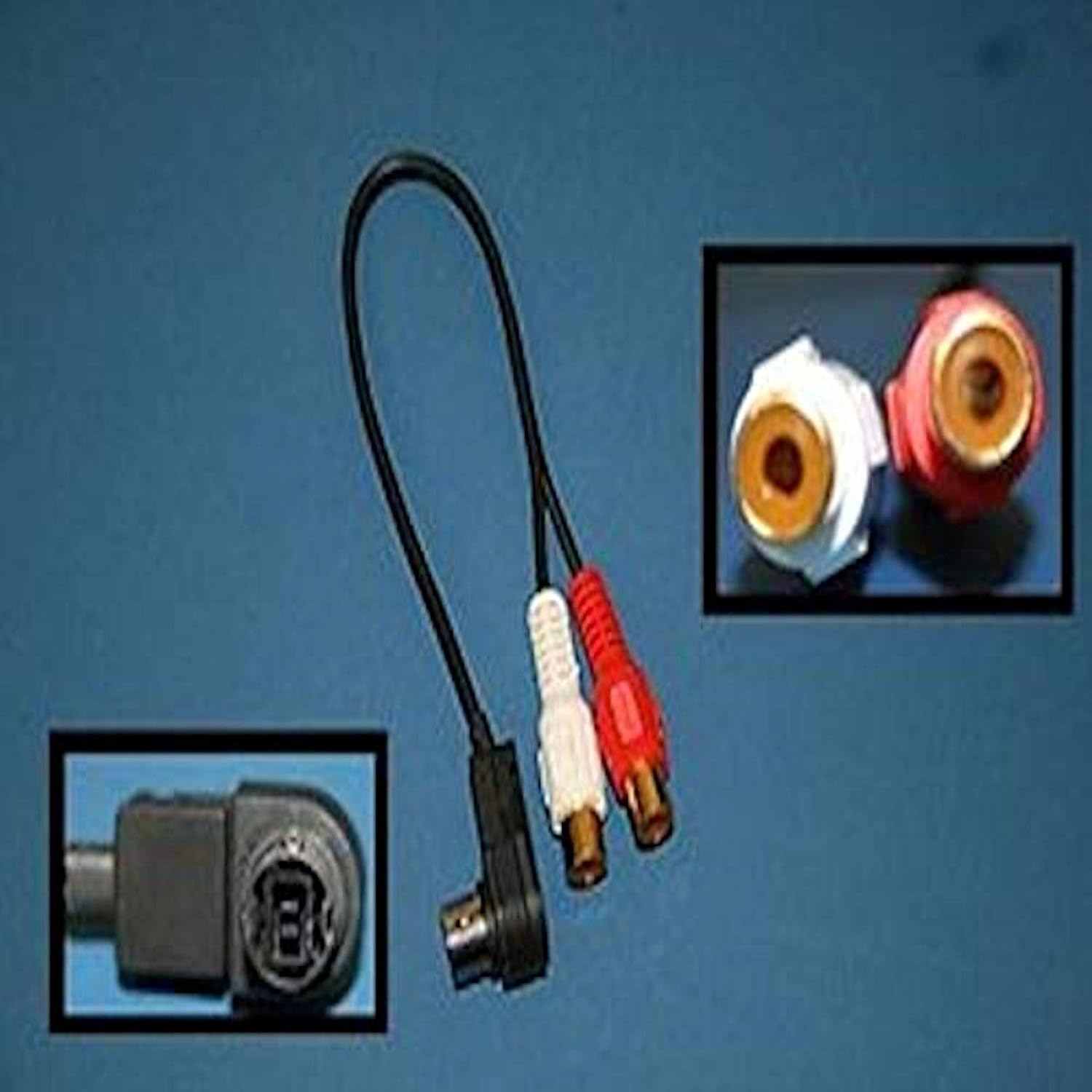 Alpine Rca Aux Auxiliary Input Adapter Cable Amazon.co.uk Electronics