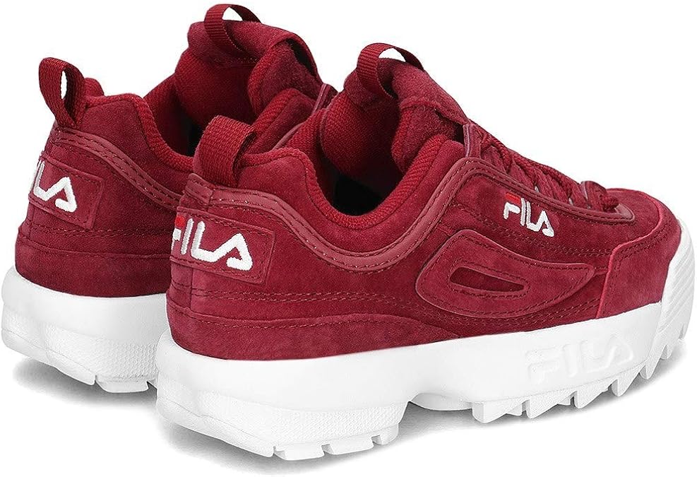 fila disruptor 3 femme bordeaux