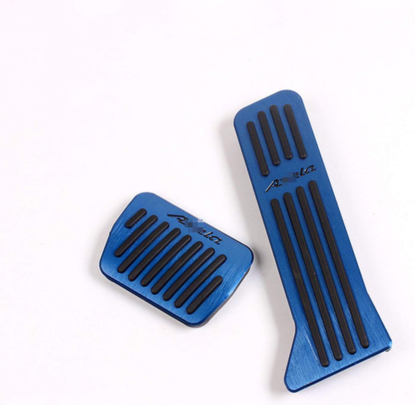 ABSOPRO Pedalabdeckung Set Für Nissan Juke & Leaf - Aluminium Gaspedal & Bremspedal Cover