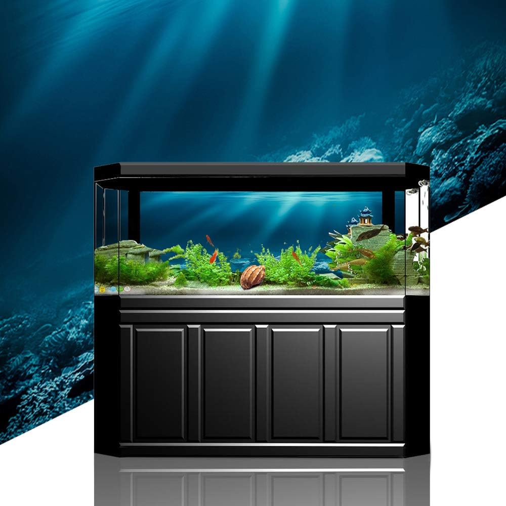 Amazon 背景ポスター 3d効果 接着剤 水槽 魚タンク 雰囲気を作り出し 装飾 耐久性 青 全5サイズ Xs F Fityle バックグラウンド 背景 通販
