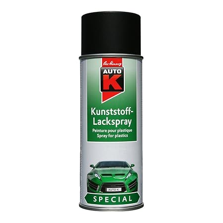 AUTO-K KWASNY 233 097 Special Kunststoff-Lackspray Schwarz 400ml