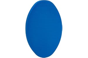 THERABAND Stability Trainer Pad, Intermediate Level, Soft, Blue Foam Balance Pad for Physical Therapy, Exercise Pad for Core Strength, Lightweight Non-Slip Balance Trainer, Portable Foam Pad for Home or Clinic Use