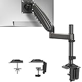 HUANUO Single Monitor Mount, Adjustable Monitor Arm